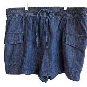 Free Assembly Women’s Utility Pull-On Shorts, 3.5” Inseam XXL